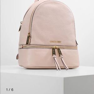 $265+ Michael Kors Pink Rhea Backpack